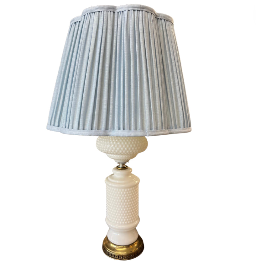 White & Blue Lamp