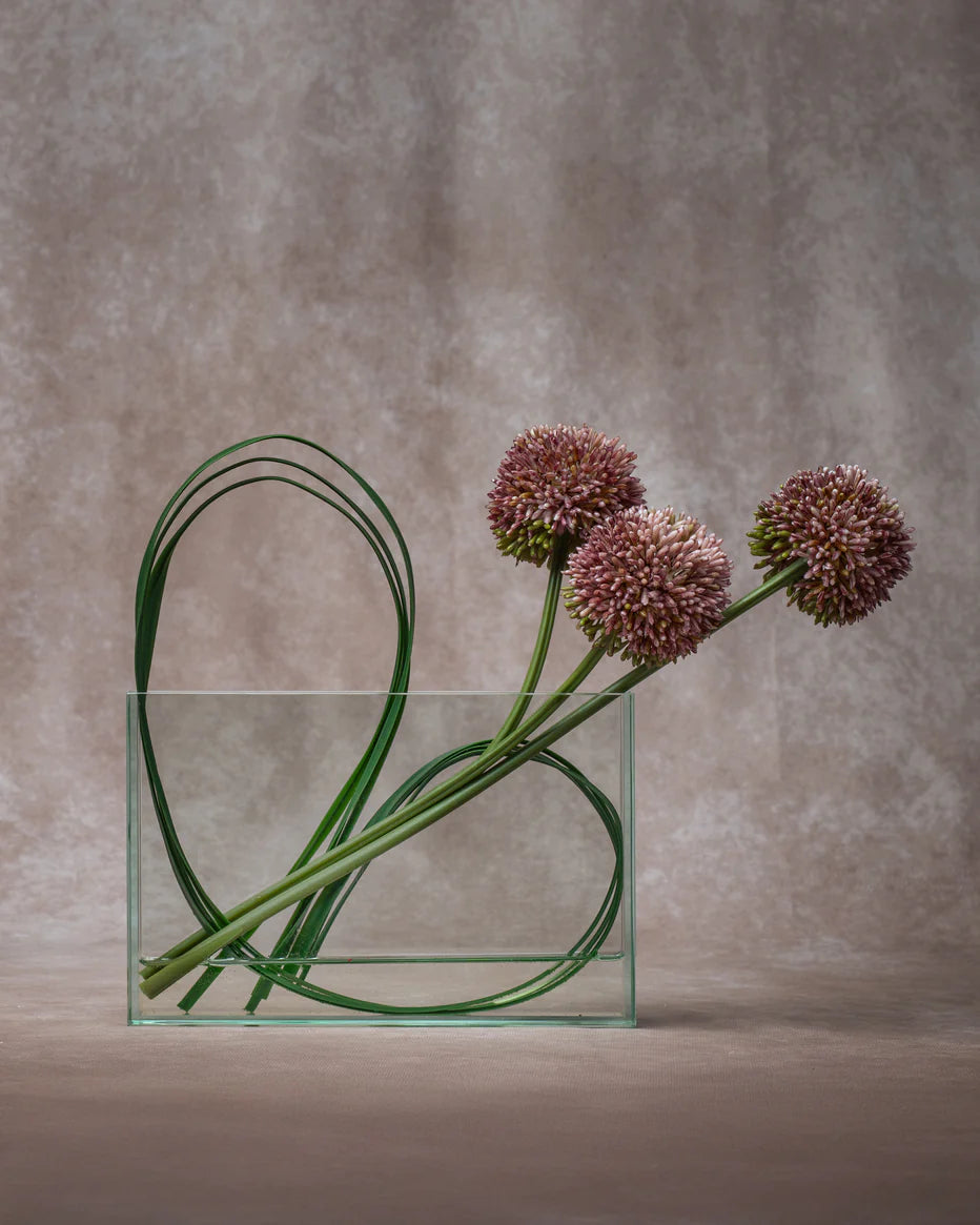 Faux Burgundy Alliums