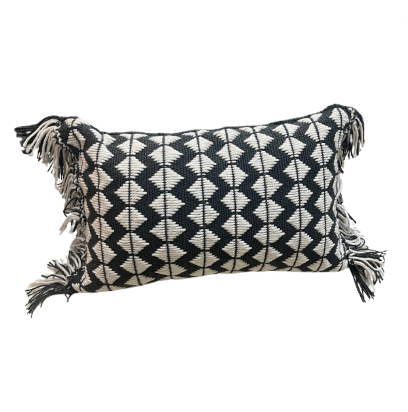 Black and White Pillow