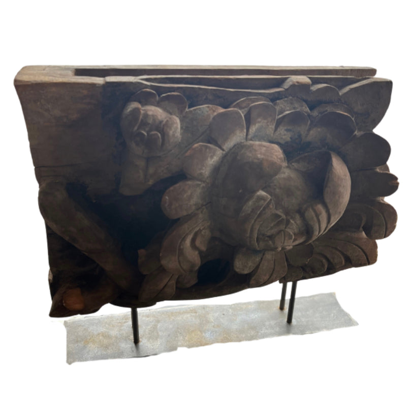 Carved Wood Block