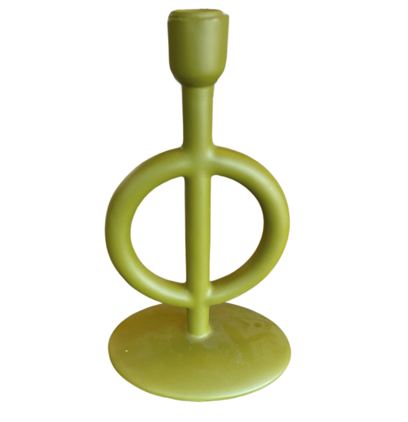 Green Candleholder