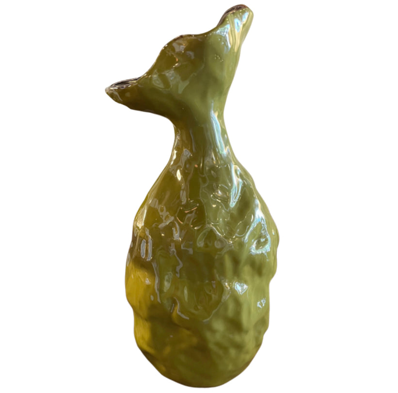 Green Funky Vase