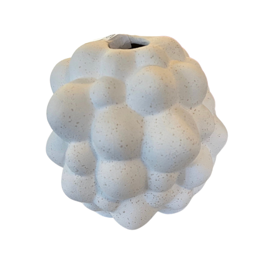 White Bubble Vase