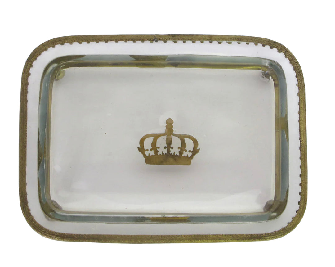 Glass Crown Tray
