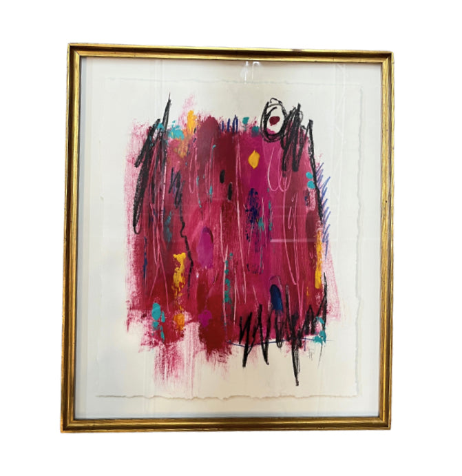 Hot Pink Brooke Art