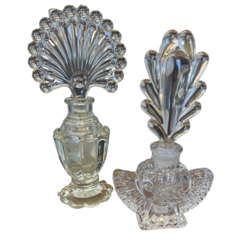 Vintage Glass Perfume Bottles