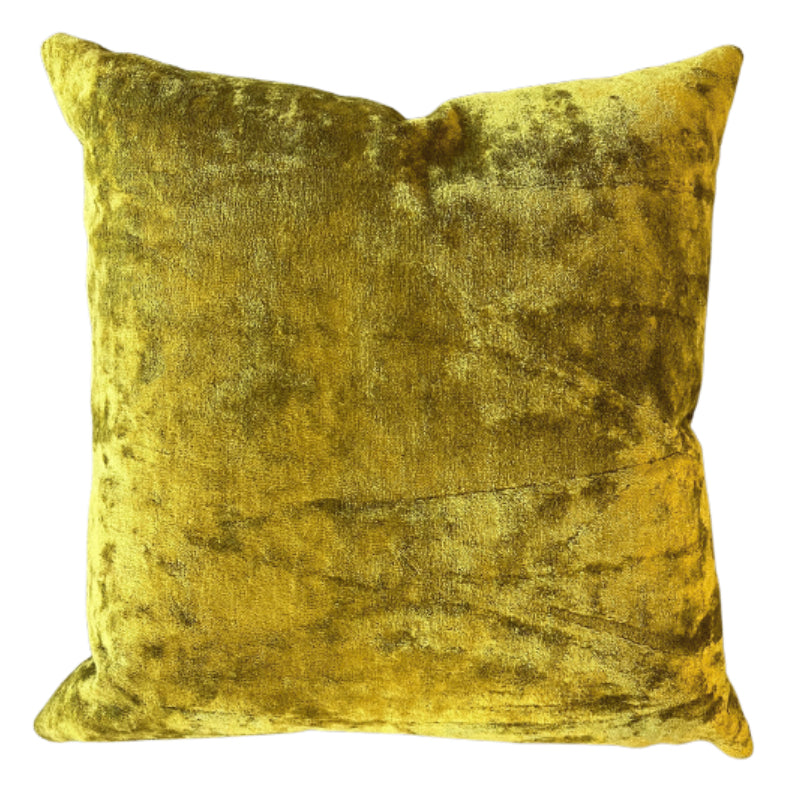 Vintage Velvet Green Pillow