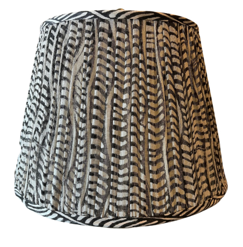 Black and White Pattern Lampshade
