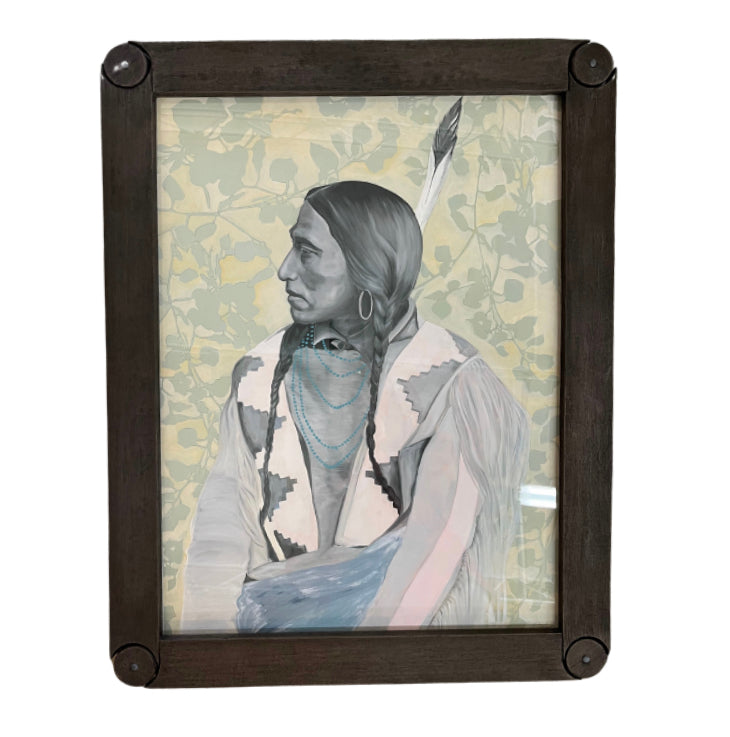 Looking West Framed Print