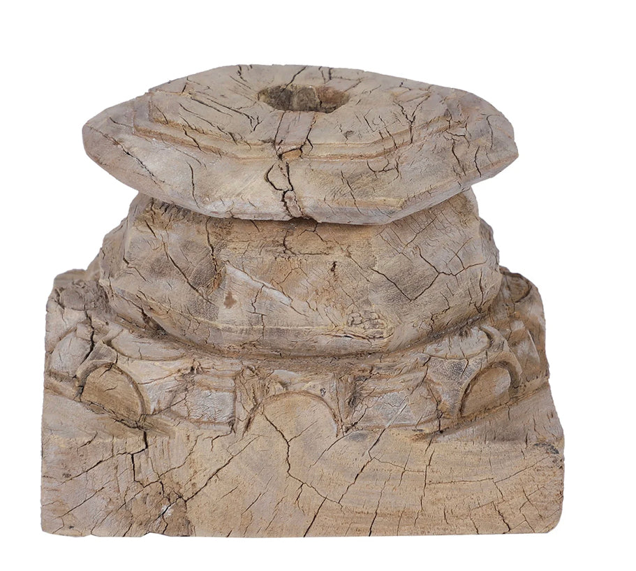 Bleached Wood Block