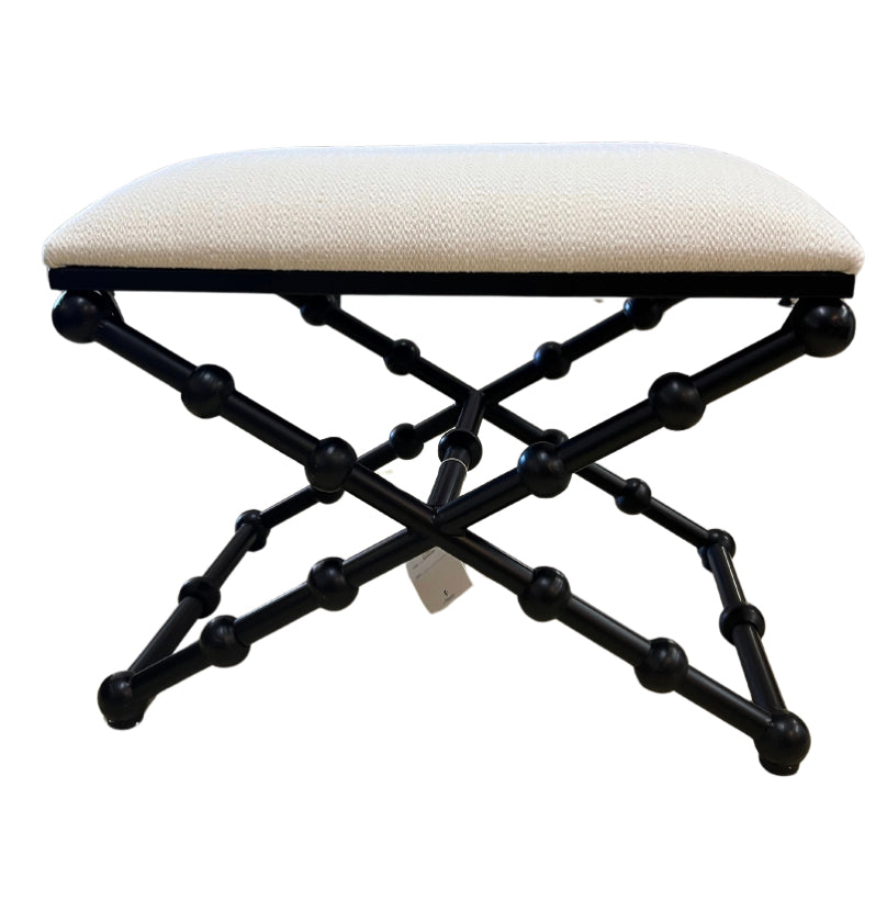 White Small Bench