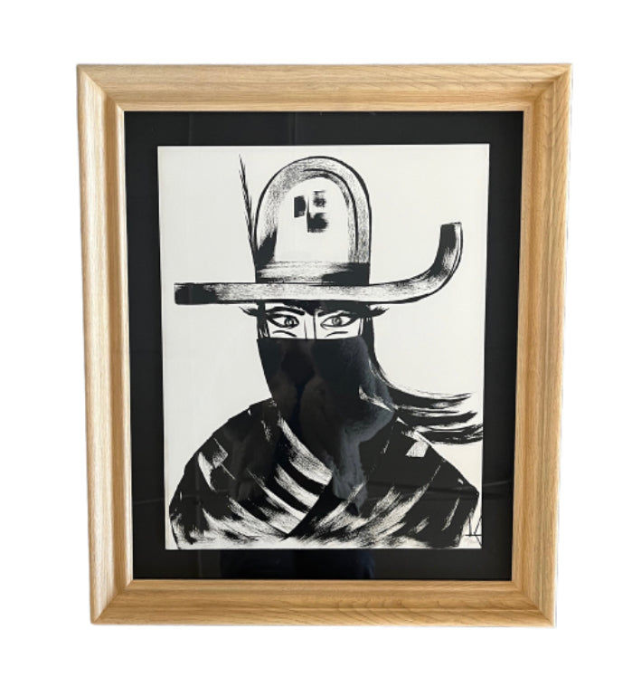 Ninja Girl Framed Art