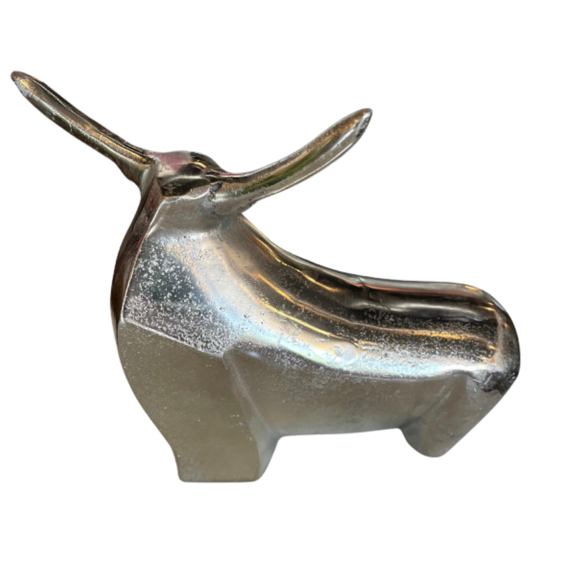 Small silver bull