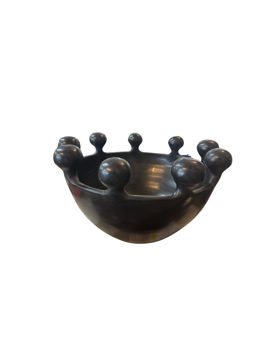 Black Bowl Vase Small