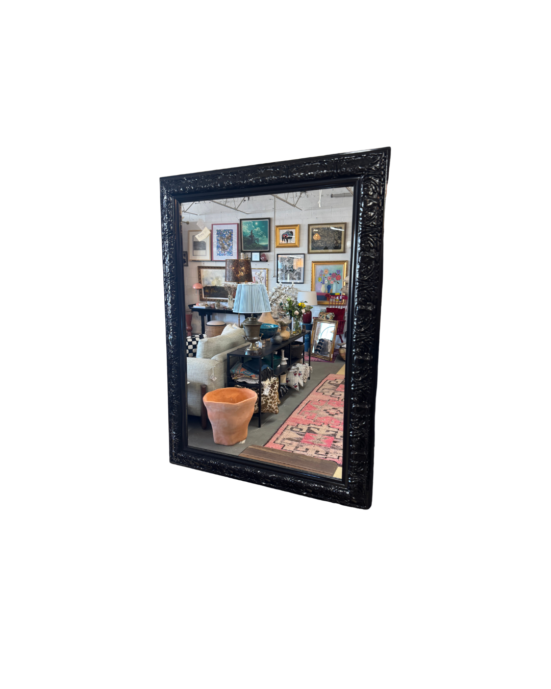 Black Lacquered Mirror