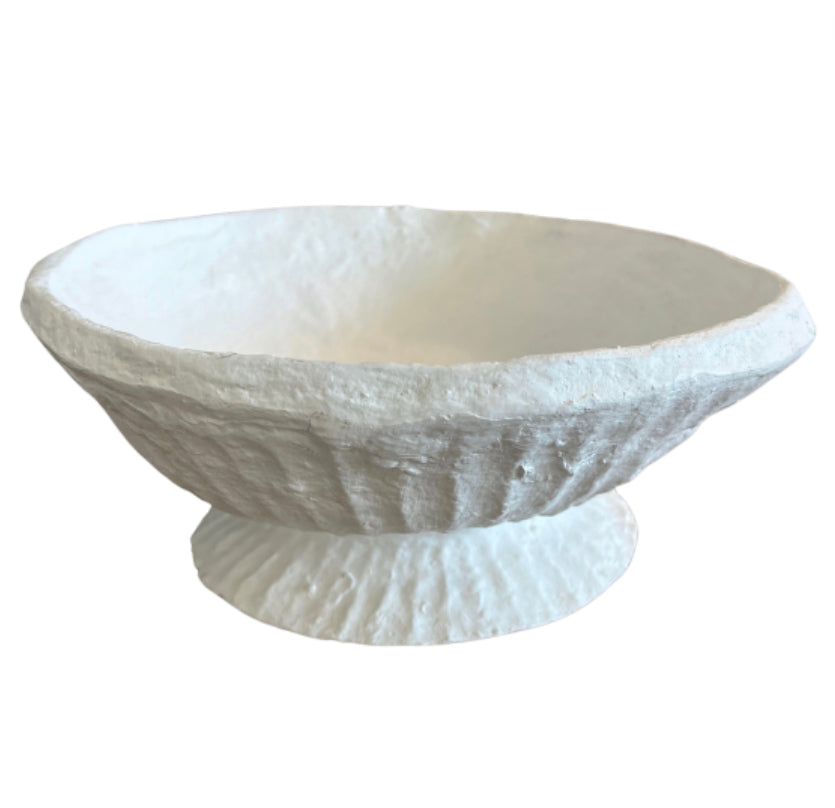 White Ball Feet Bowl