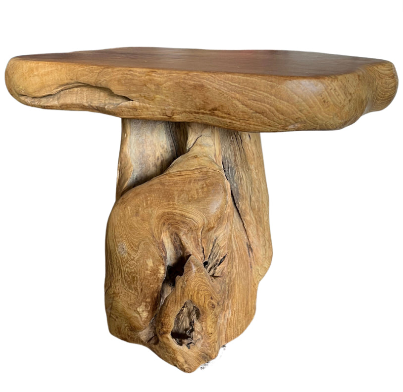 Wood Side Table