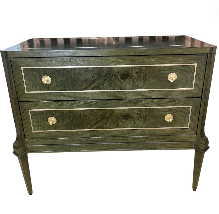 Small Green Oak Dresser