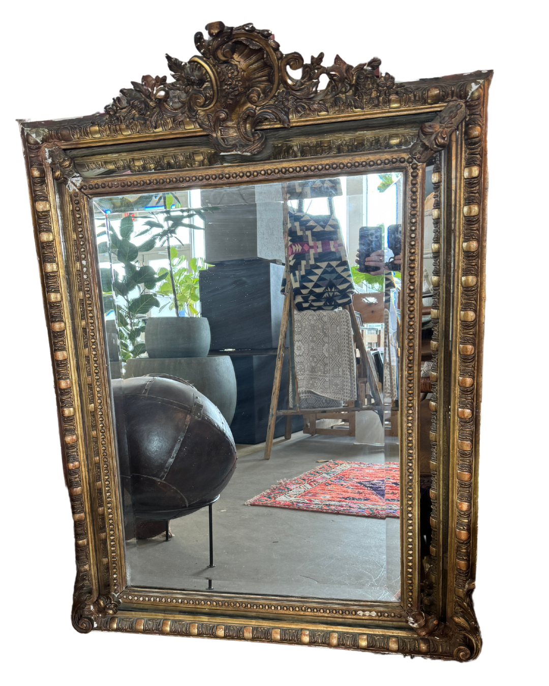 Antique French Mirror