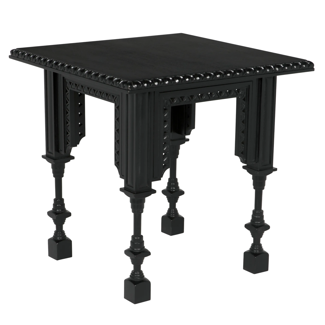 Black Mahogany Side Table