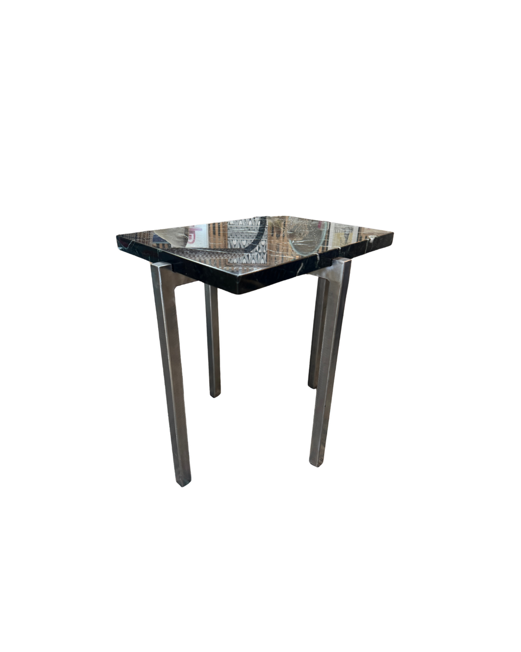 Green Marble Side Table