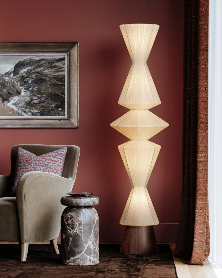 Handmade Paper Floor Lamp