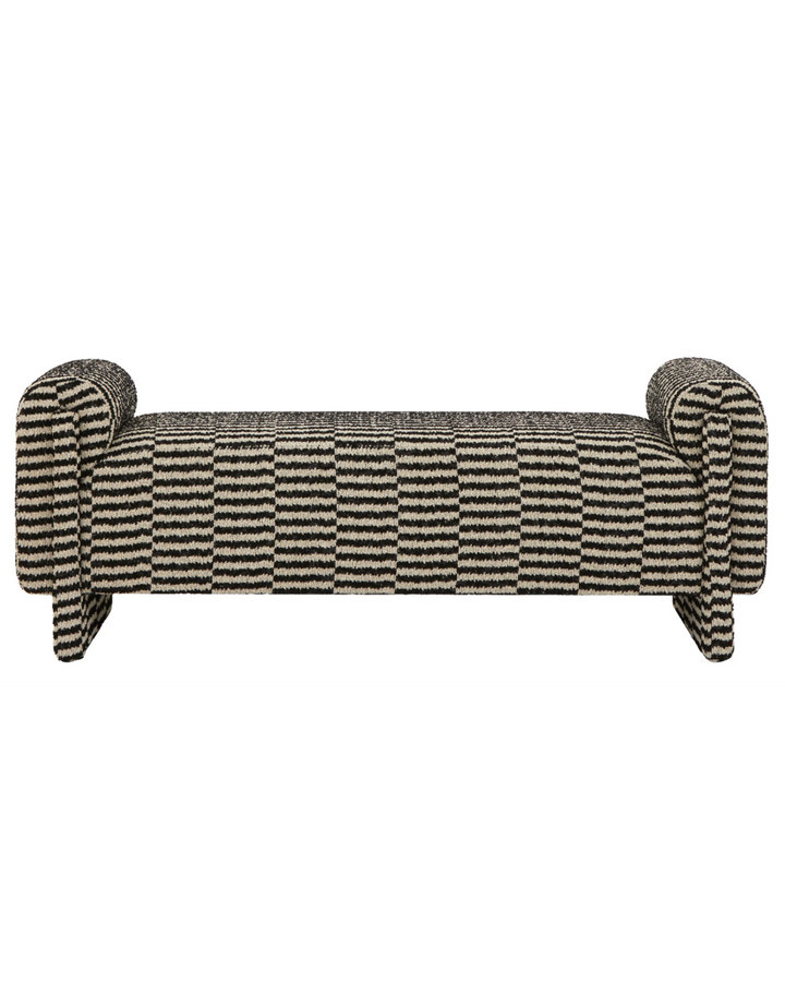 Black and White Bench
