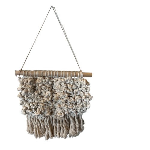 Beige Woven Decor