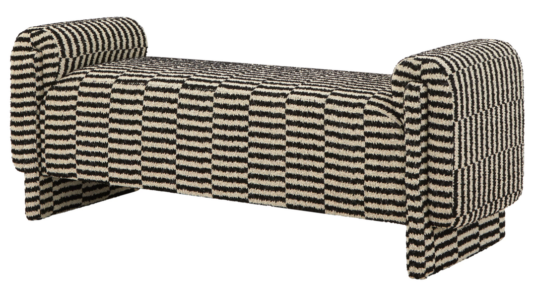 Black and White Bench