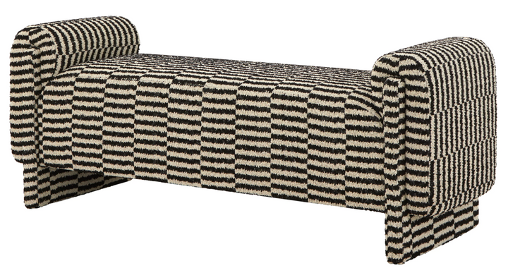 Black and White Bench