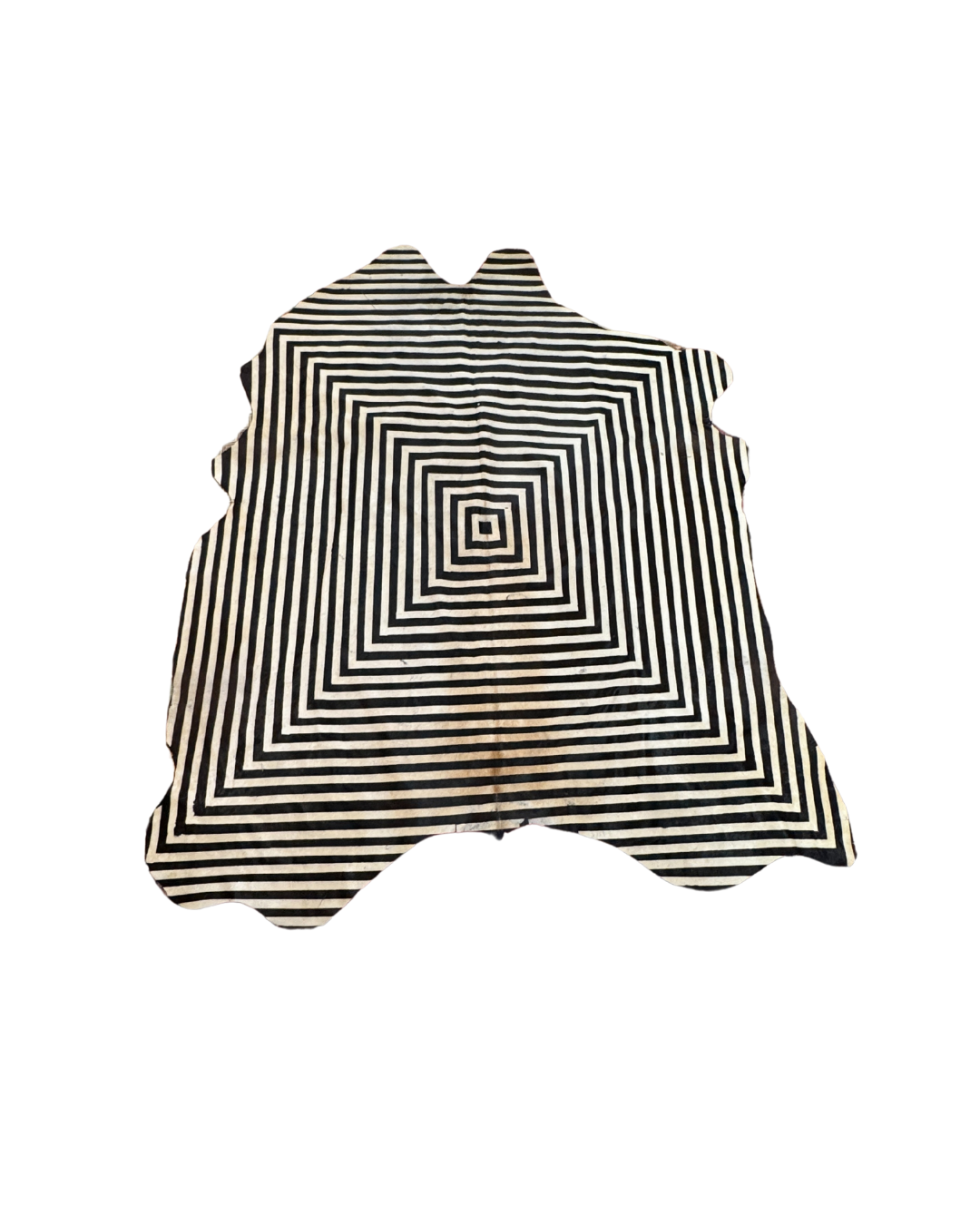 Striped Cowhide Rug