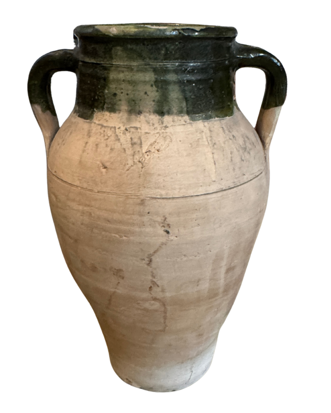 Vintage Turkish Olive Vase