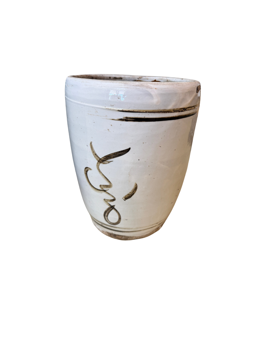 Hand Painted Pot