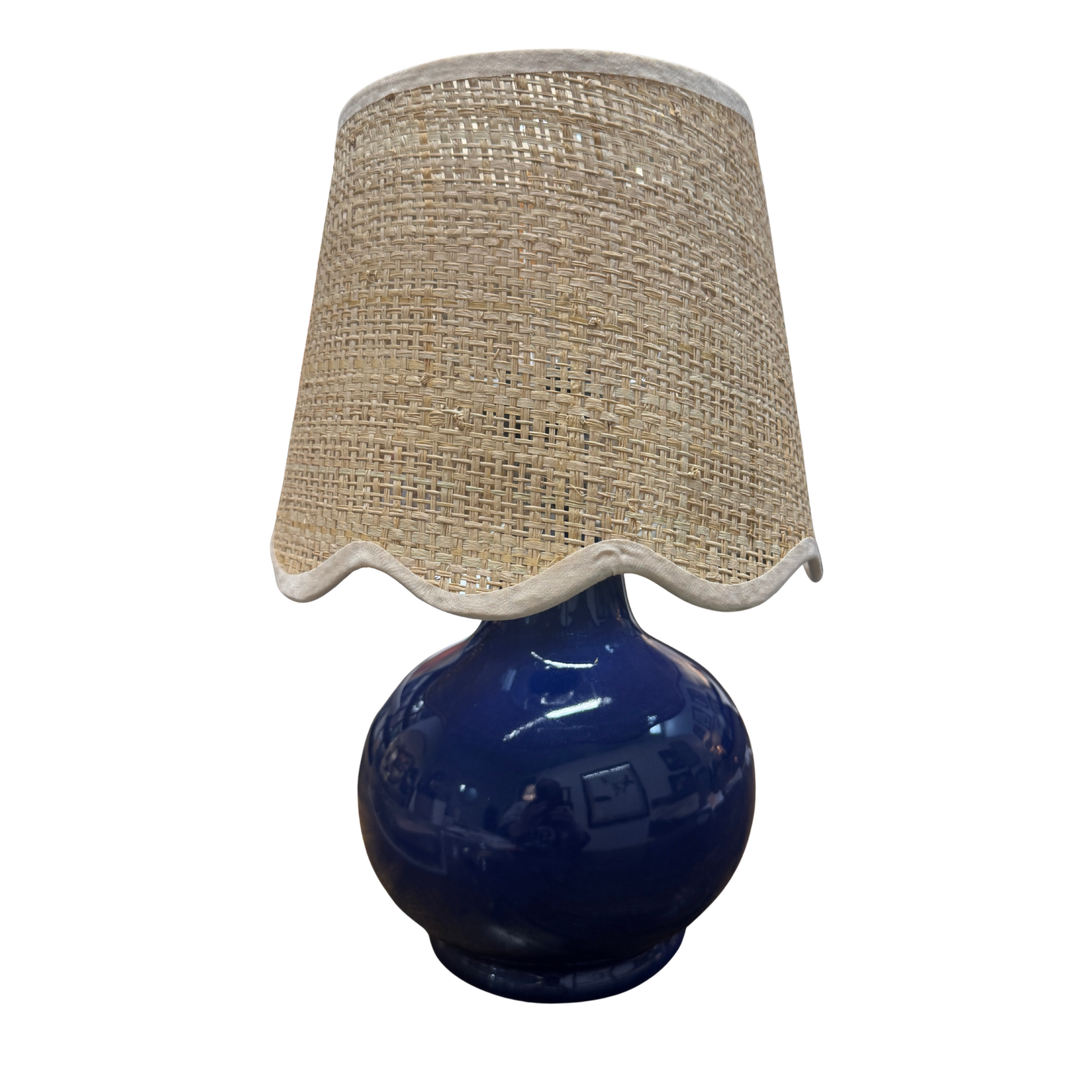 Cobalt Blue Table Lamp