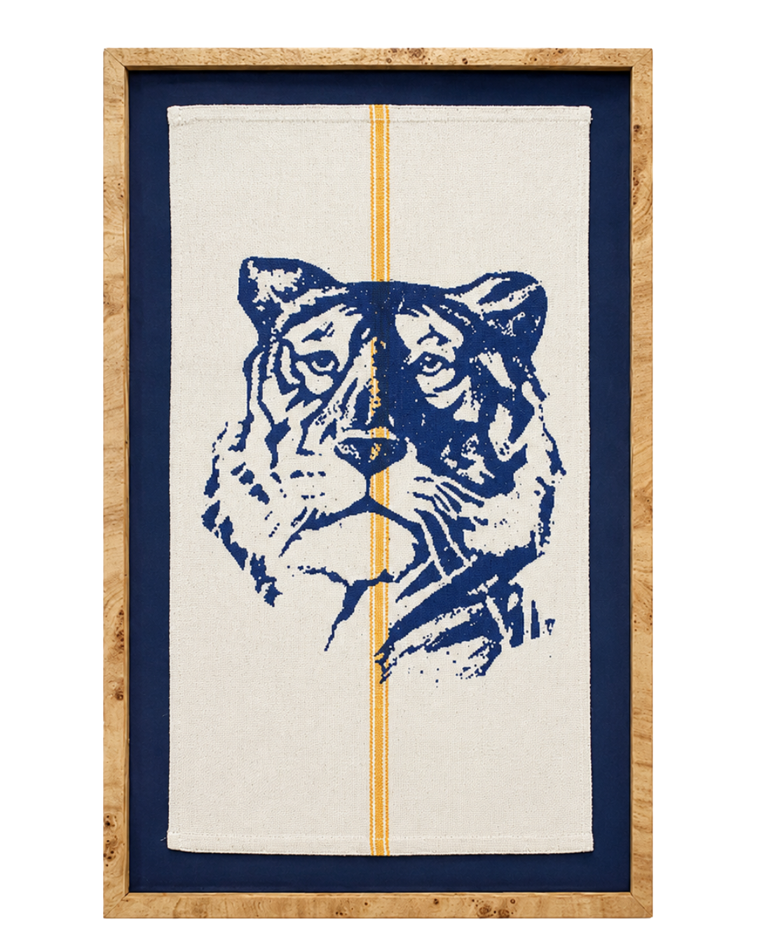 Blue Tiger Tea Towel