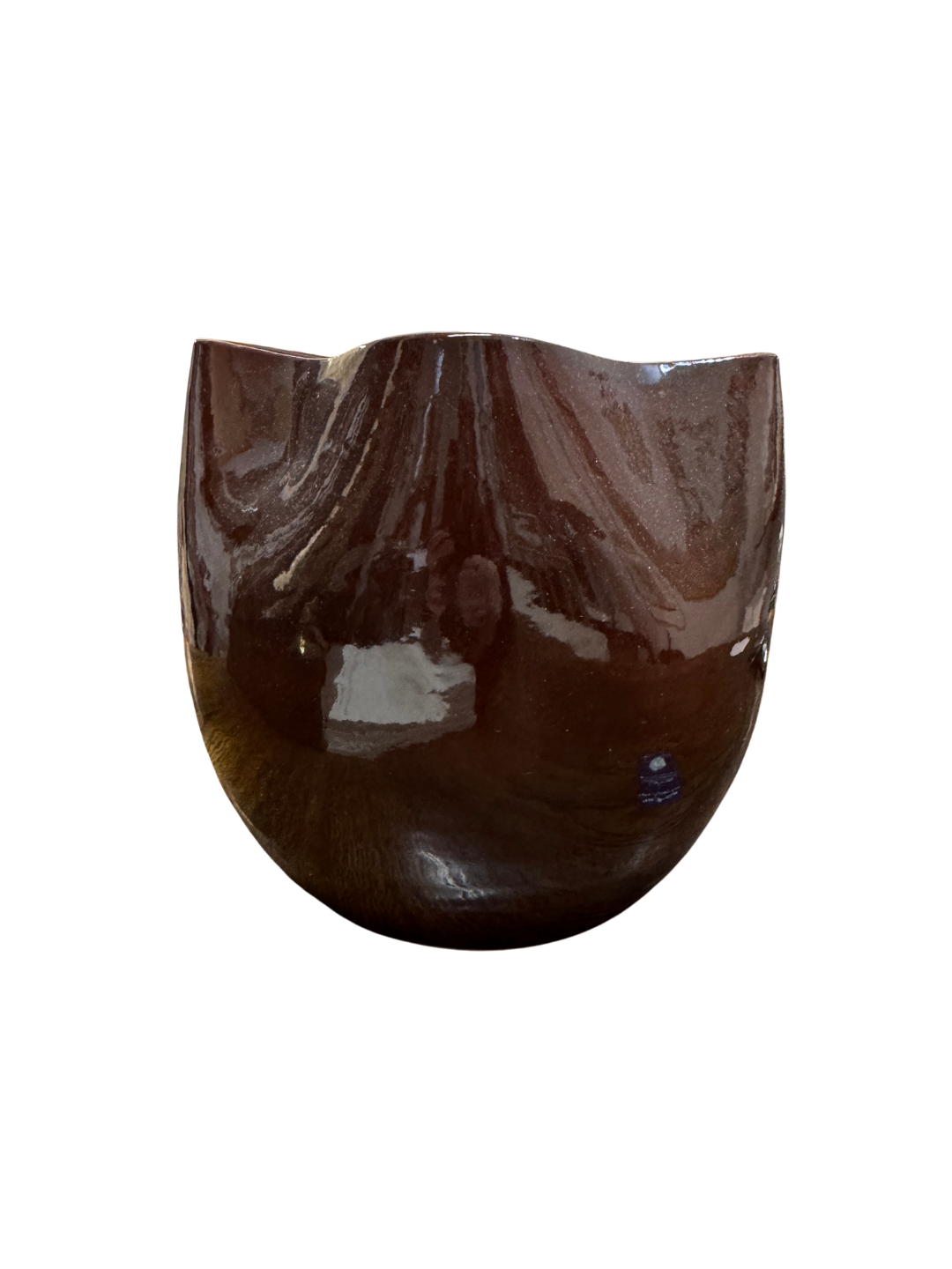 Burgundy Vase/Pot