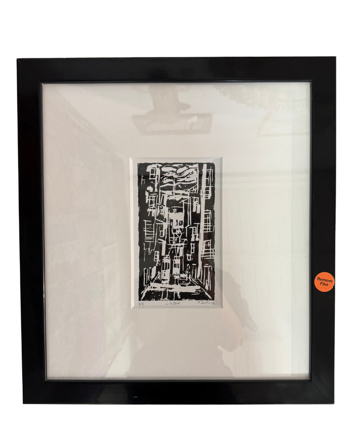 Black and White Abstract from Lisbon