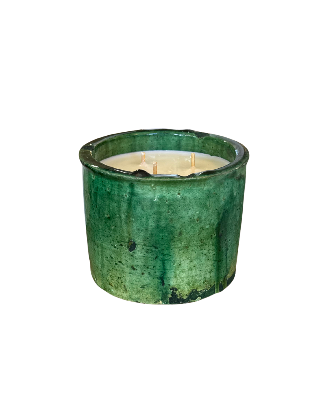 Moroccan Green Candle Med