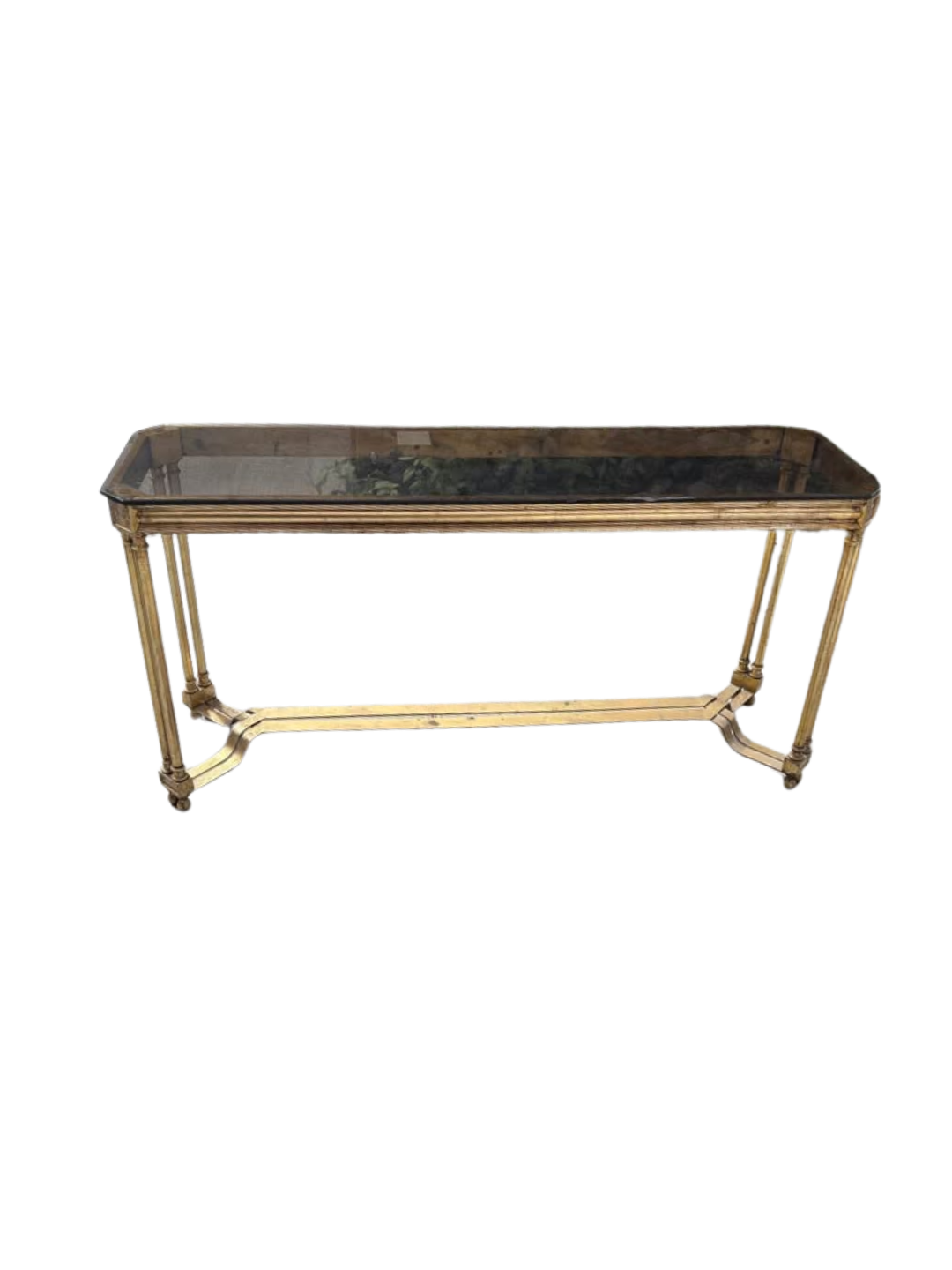 Gold Console Table