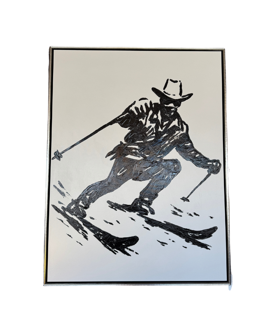 Skiing Cowboy Haley Persichitte