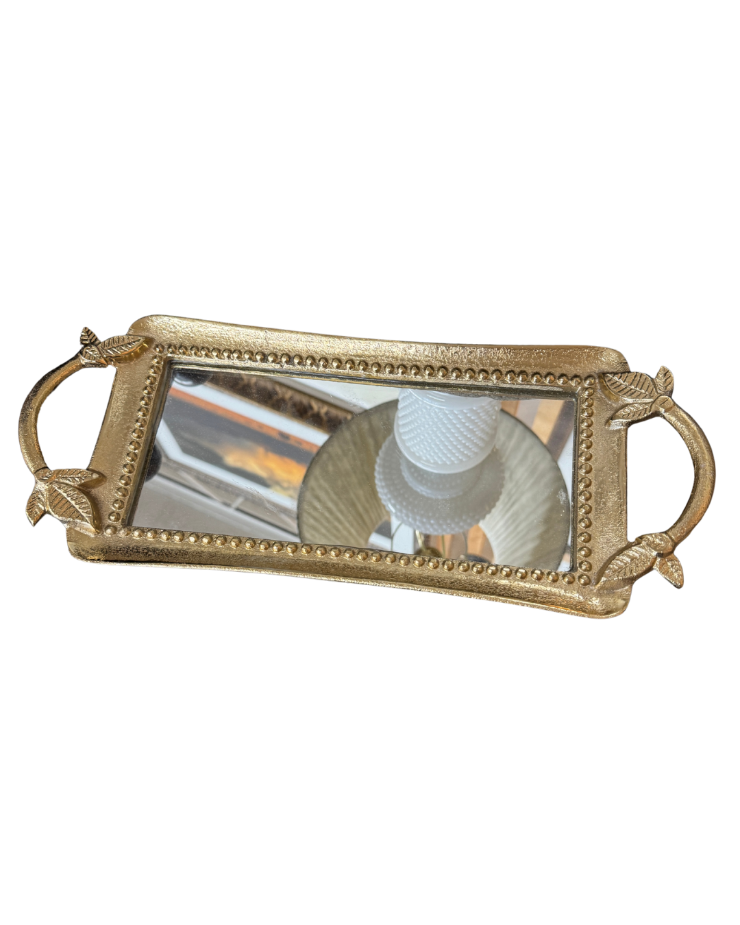 Gold Mirror Tray