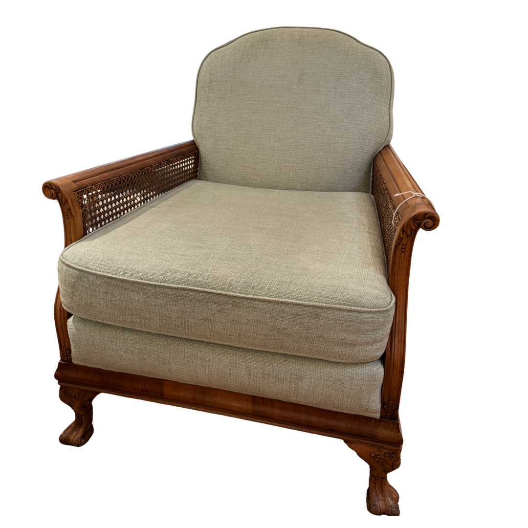 Rattan Upholstered Chair