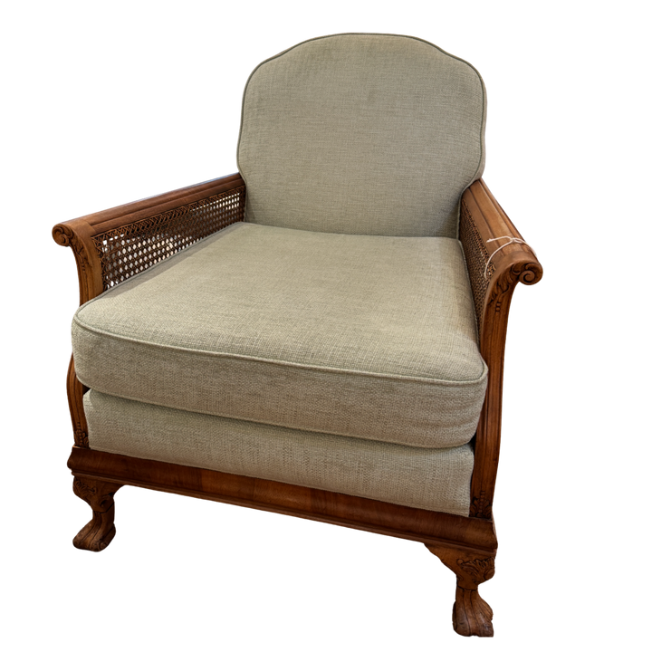 Rattan Upholstered Chair