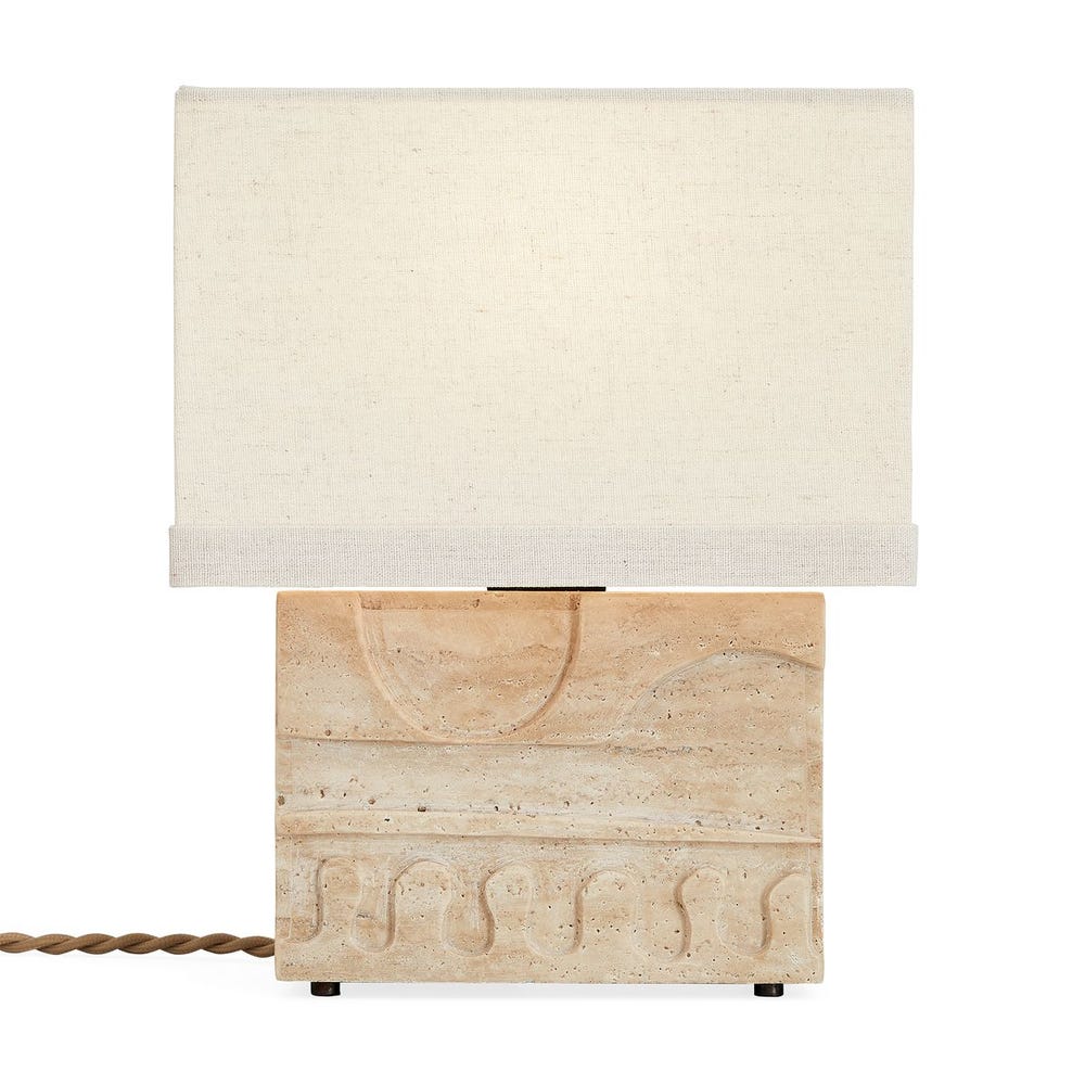 Travertine Mini Lamp