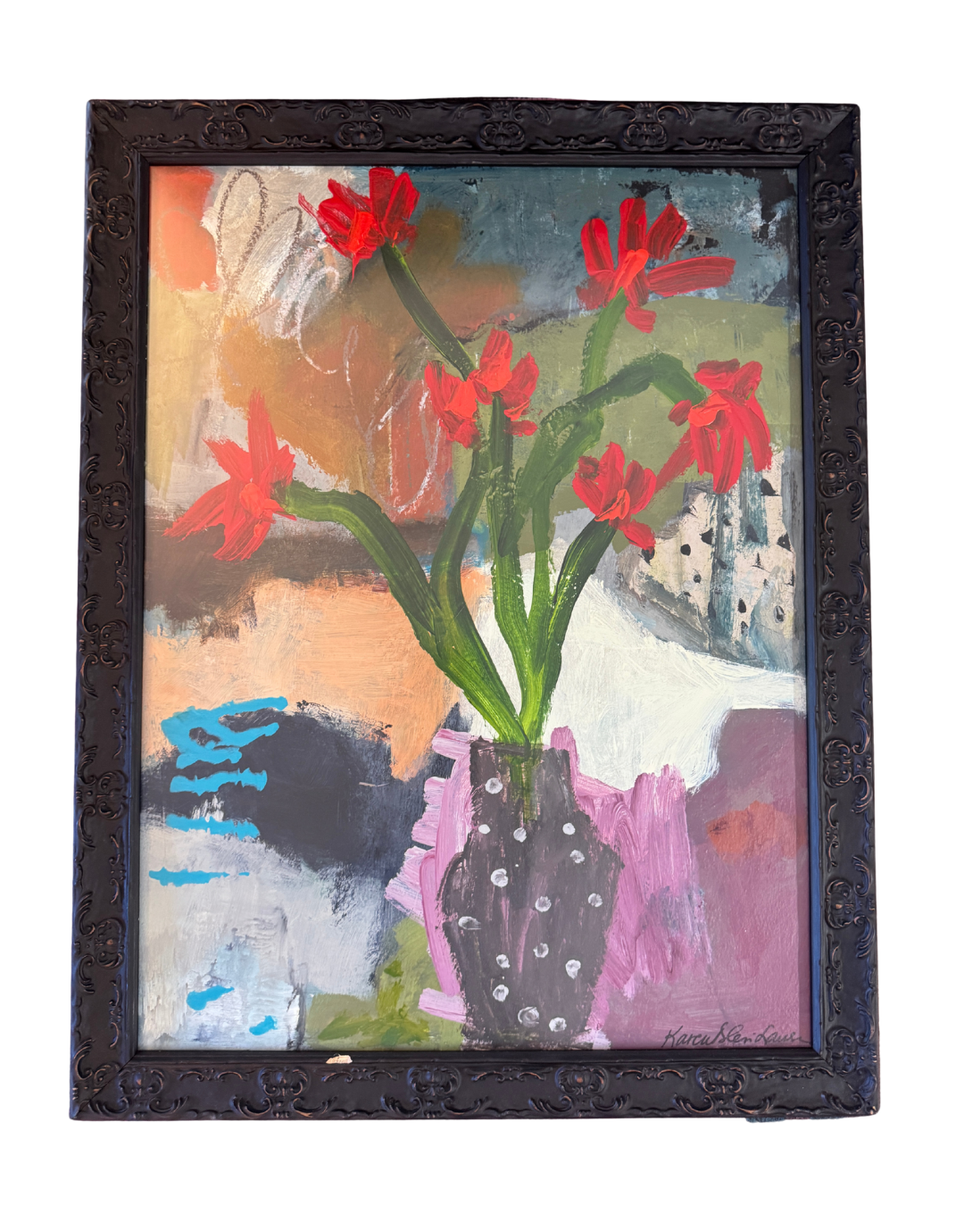 Karen Levi-Lausa Flowers Original