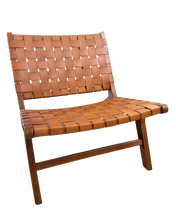 Load image into Gallery viewer, Plait Leather Chair

