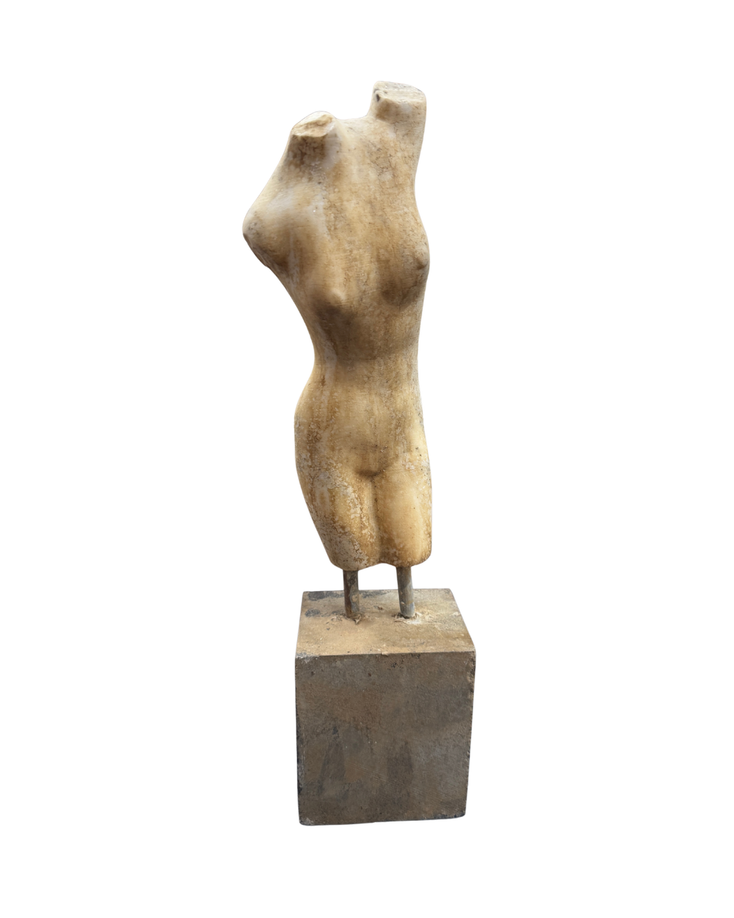 Carved Marble Torso