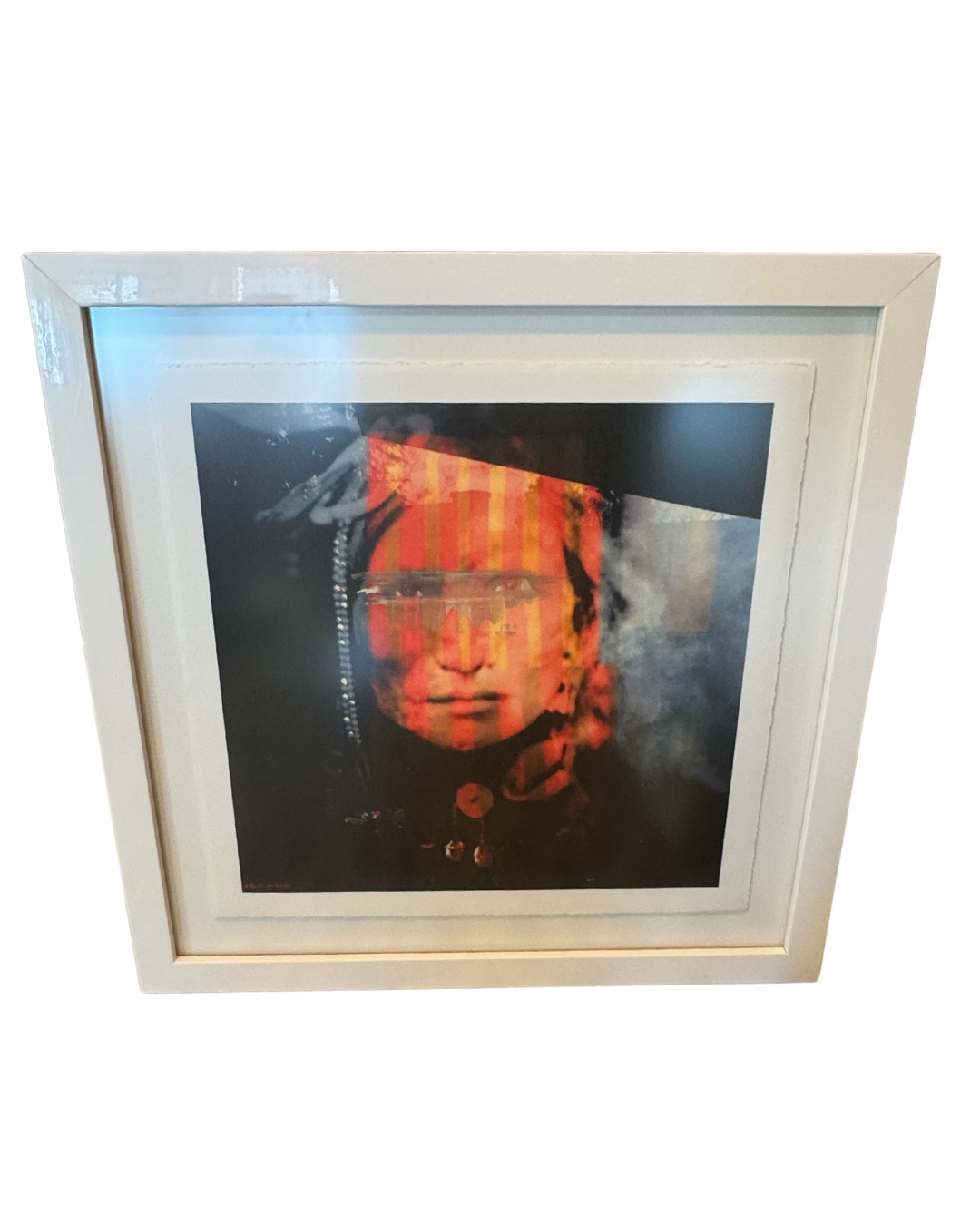 Native American Red and Orange Stripes