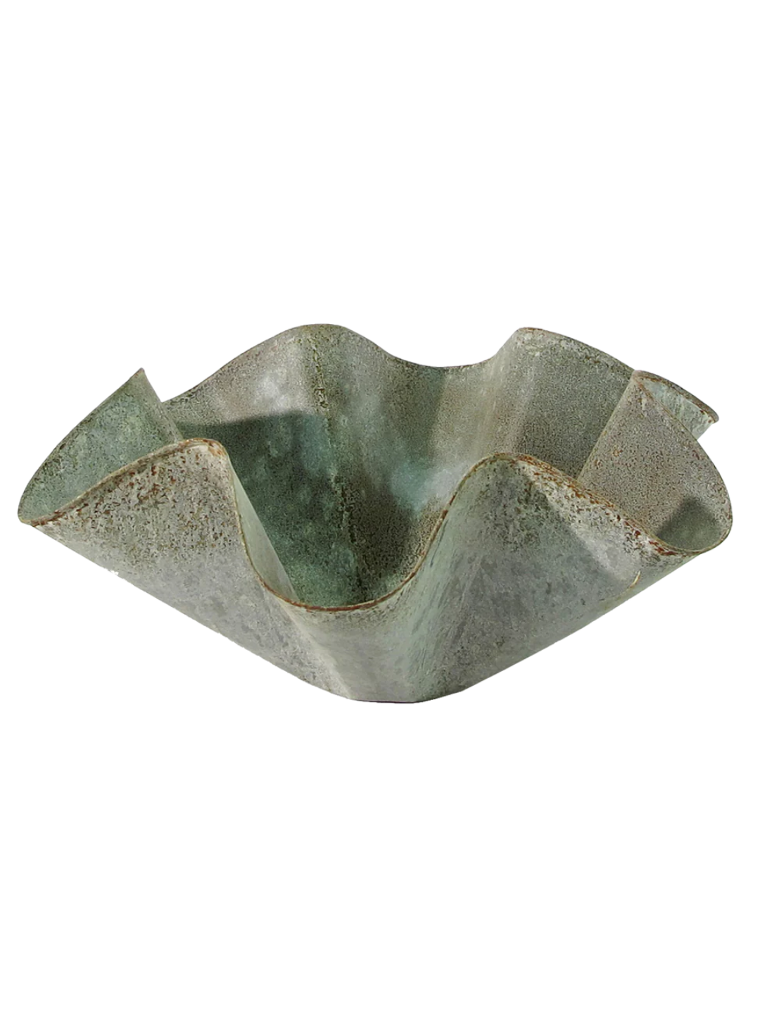 Oxidized Zinc Planter
