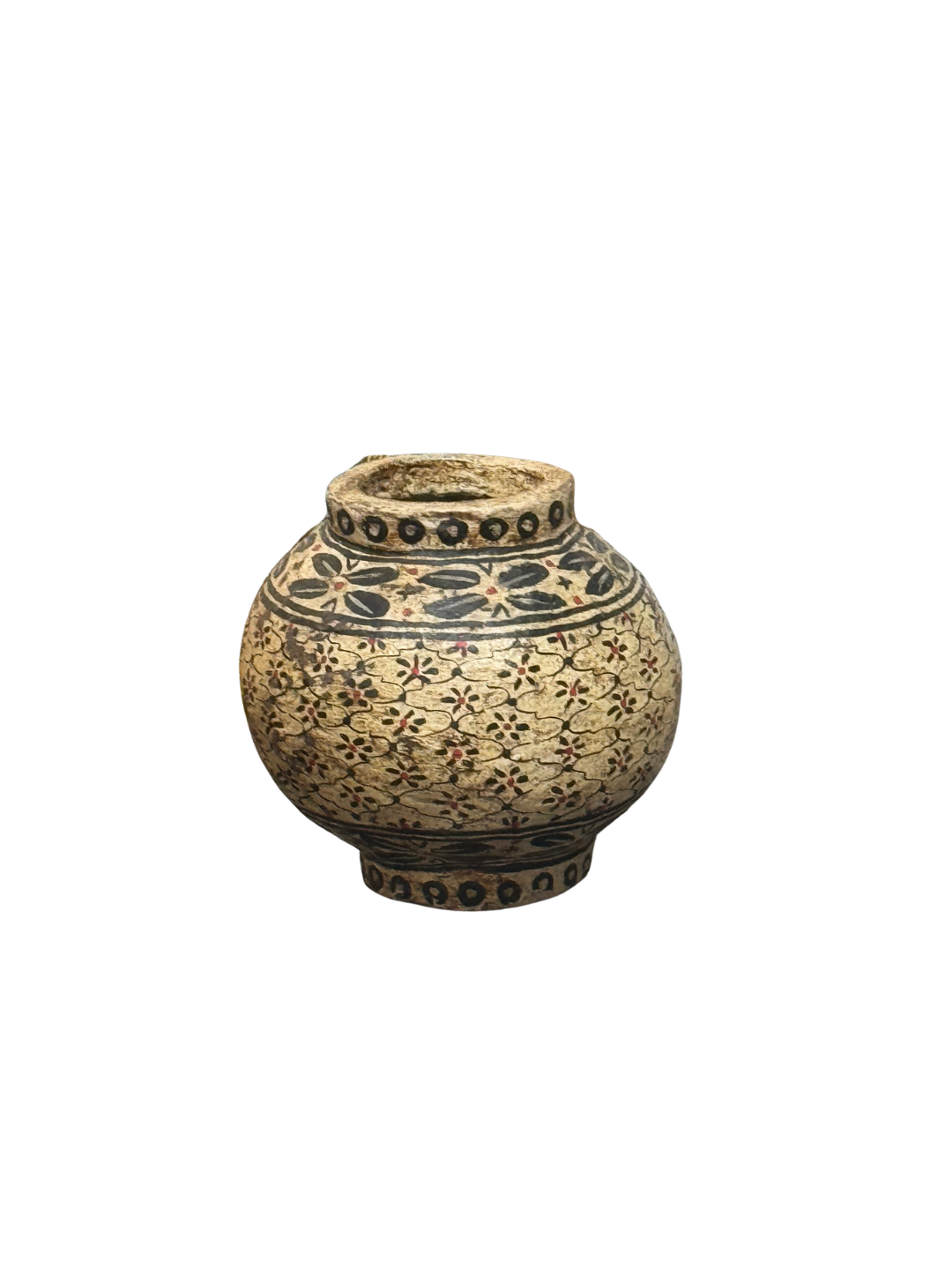 Paper Mache Indian Vase